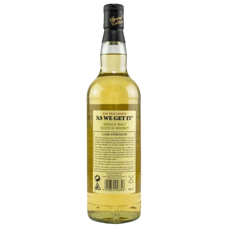 Ian Macleod | As We Get It | Cask Strength | 61%