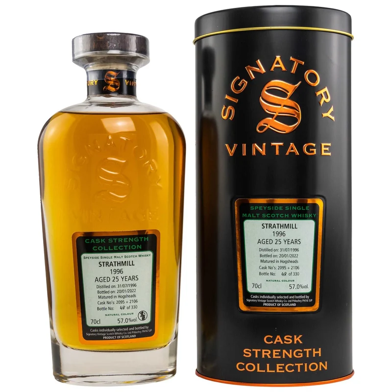 Strathmill | 25 Jahre | 1996/2022 | Signatory Vintage Collection | #2095+2106 | 57%