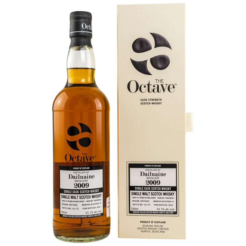 Dailuaine | 12 Jahre | 2009/2021 | The Octave | Duncan Taylor | Single Cask #10929646 | 53,1%