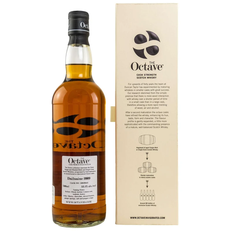 Dailuaine | 12 Jahre | 2009/2021 | The Octave | Duncan Taylor | Single Cask #10929646 | 53,1%