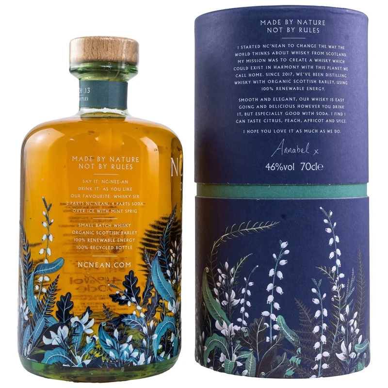 Nc'Nean | Batch 13 | Organic Single Malt Scotch Whisky | 46%