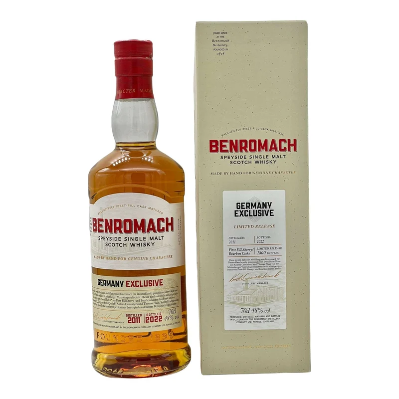 Benromach | 2011/2022 | Germany Exclusive | Batch 2 | Limited Release | 48%