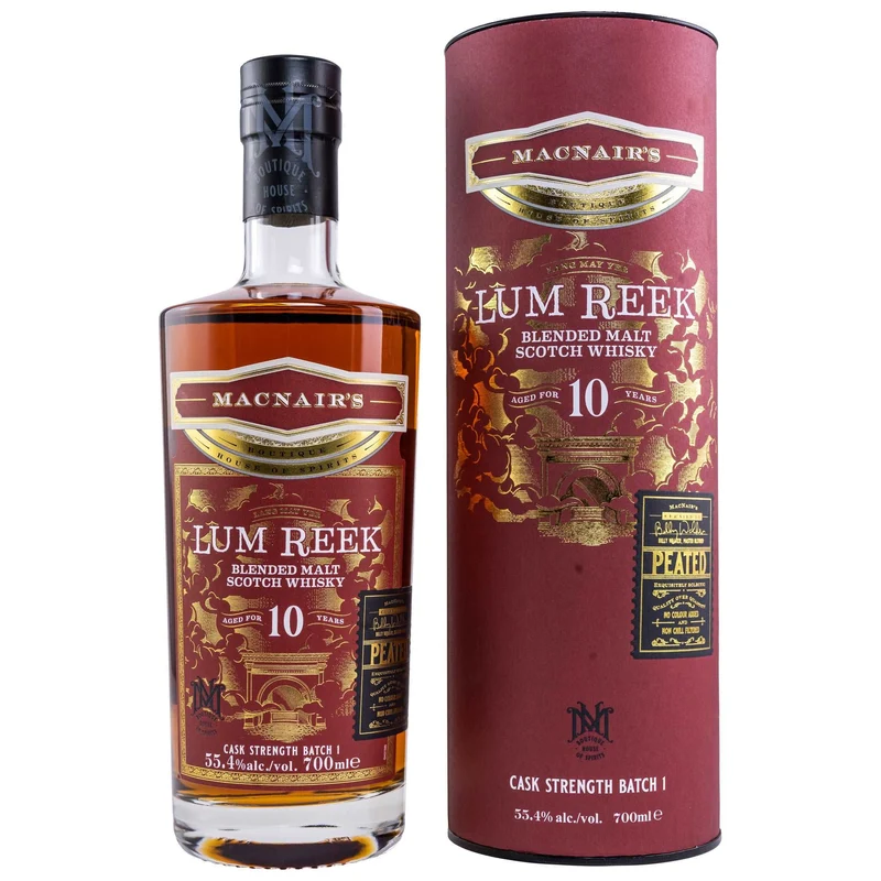 MacNair's | 10 Jahre | Lum Reek | Batch 1 | 55,4%