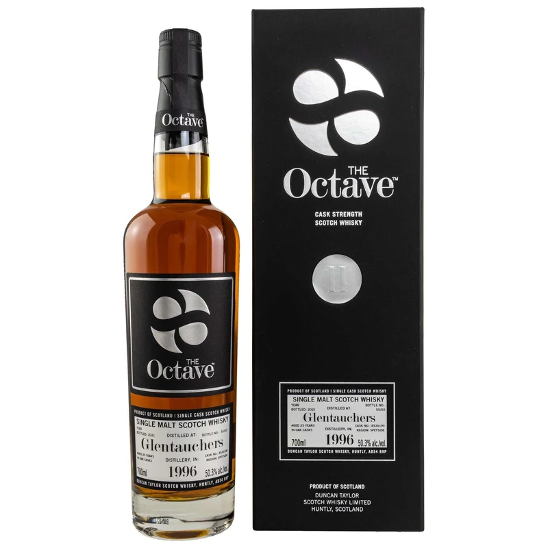 Glentauchers | 25 Jahre | 1996/2021 | The Octave Premium | Duncan Taylor | Cask #8530199 | 50,3%