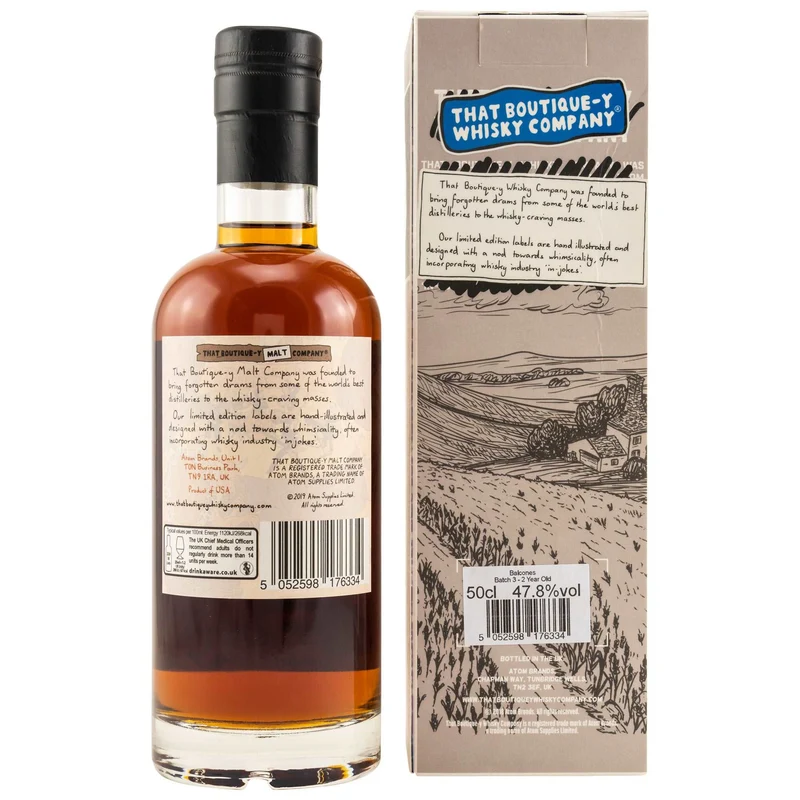 Balcones | 2 Jahre | Batch 3 | Oloroso Cask Aged | TBWC | Texas Single Malt Spirit | 0,5l | 47,8%