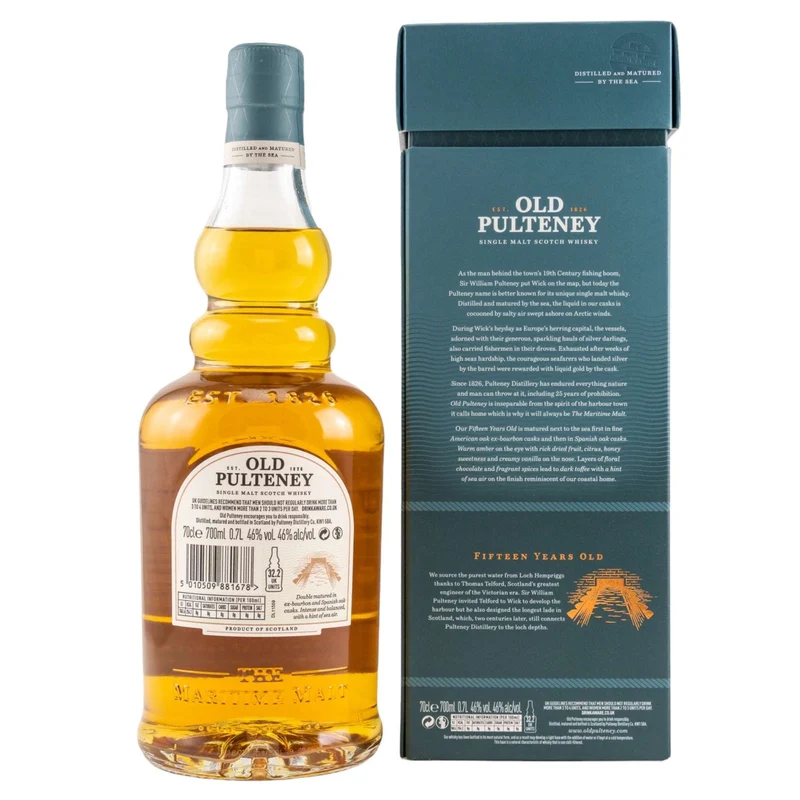 Old Pulteney | 15 Jahre | 46%