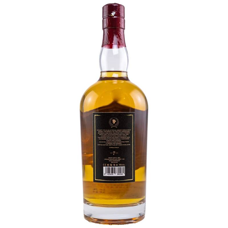 August 17th | Julius | 7 Jahre | 2014/2021 | Single Malt Belgian Whisky | 52%