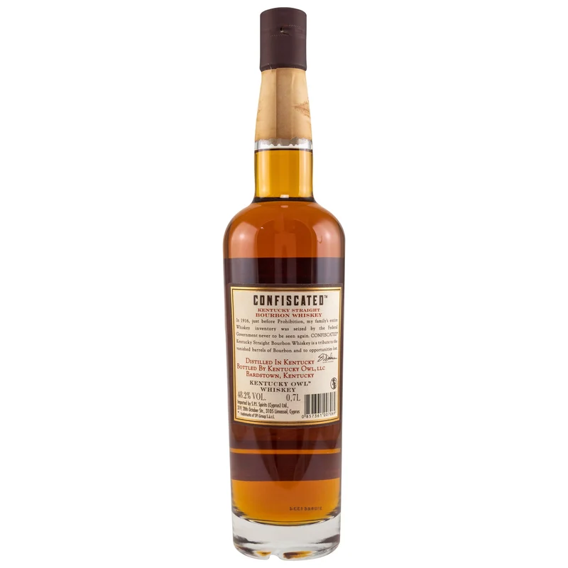 Confiscated | Kentucky Owl | Kentucky Straight Bourbon | 48,2%