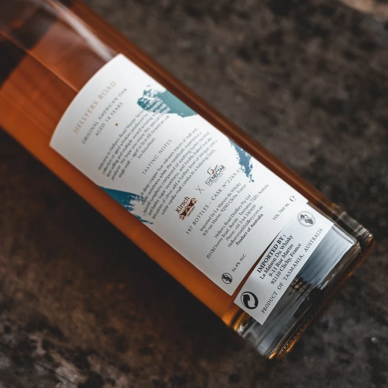 Hellyers Road | 18 Jahre | Cask #2269.03 | Original American Oak | Tasmania Whisky | 56,4%
