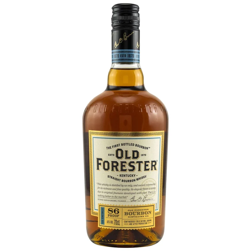 Old Forester | 86 Proof | Kentucky Straight Bourbon Whisky | 43%