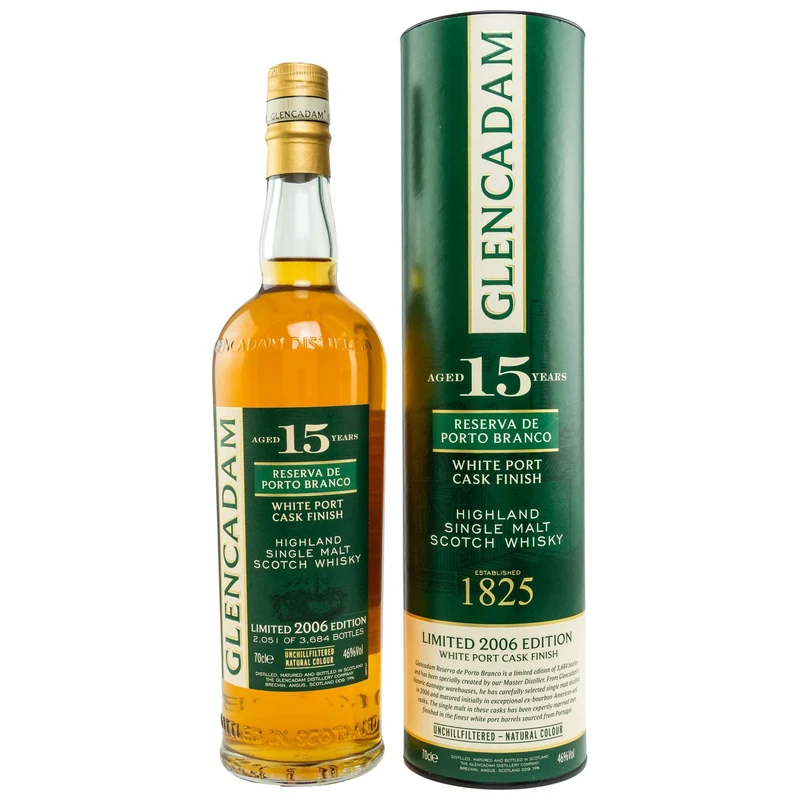 Glencadam | 15 Jahre | Reserva De Porto Branco | Limited 2006 Edition | 46%