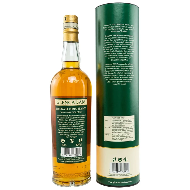 Glencadam | 15 Jahre | Reserva De Porto Branco | Limited 2006 Edition | 46%