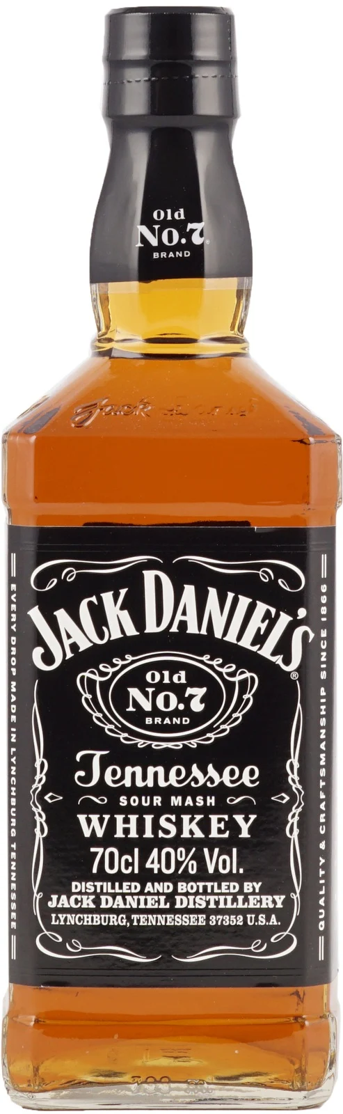 Jack Daniels Tennessee Whiskey No. 7 | 40 % | 0,7 L