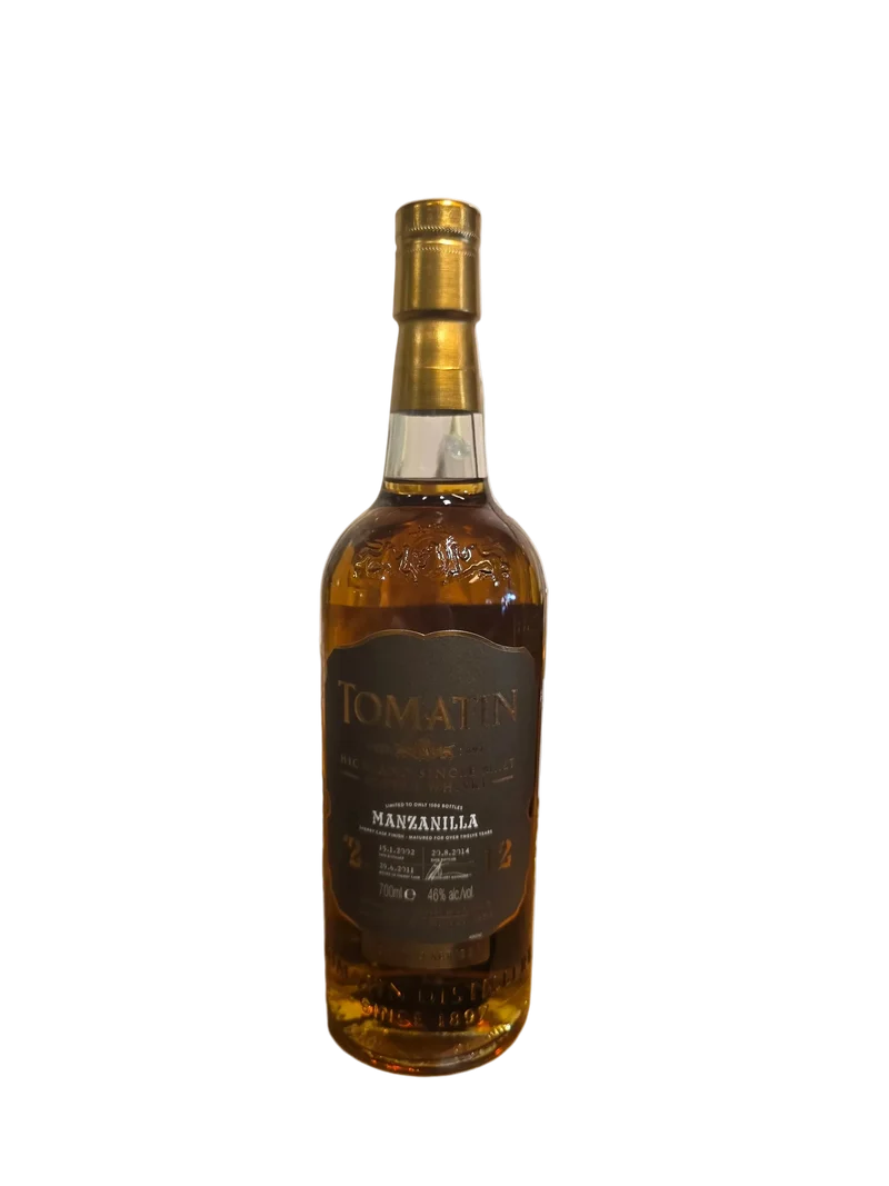 Tomatin 2002 / 12 y. o. Cuatro Series "Manzanilla"