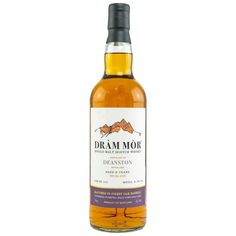 Deanston | 8 Jahre | Dram Mor | Palo Cortado Finish | Cask #1013 | 55,3%