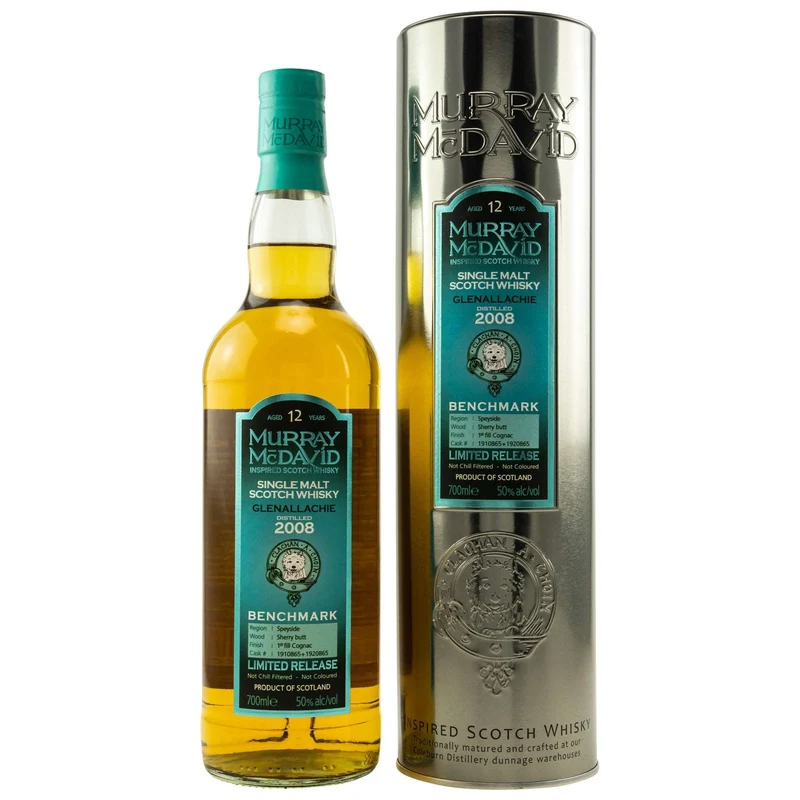 GlenAllachie | 12 Jahre | 2008/2021 | Murray McDavid | Benchmark - Limited Release | 50%