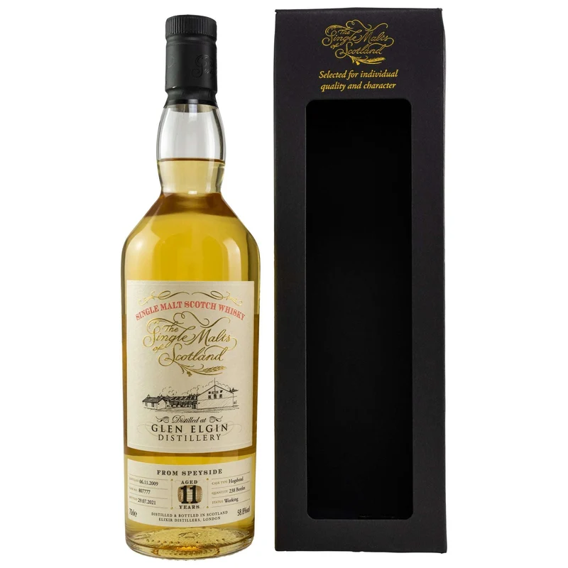 Glen Elgin | 11 Jahre | 2009/2021 | Cask #807777 | The Single Malts of Scotland | 58,8%