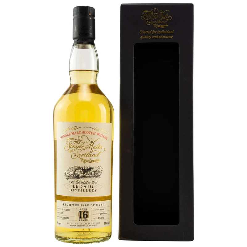 Ledaig | 16 Jahre | 2005/2021 | Cask #82 | The Single Malts of Scotland | 54,4%