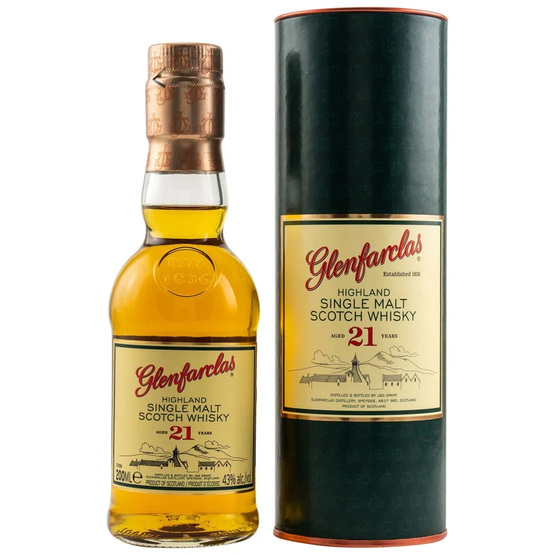 Glenfarclas | 21 Jahre | 0,2l | 43%