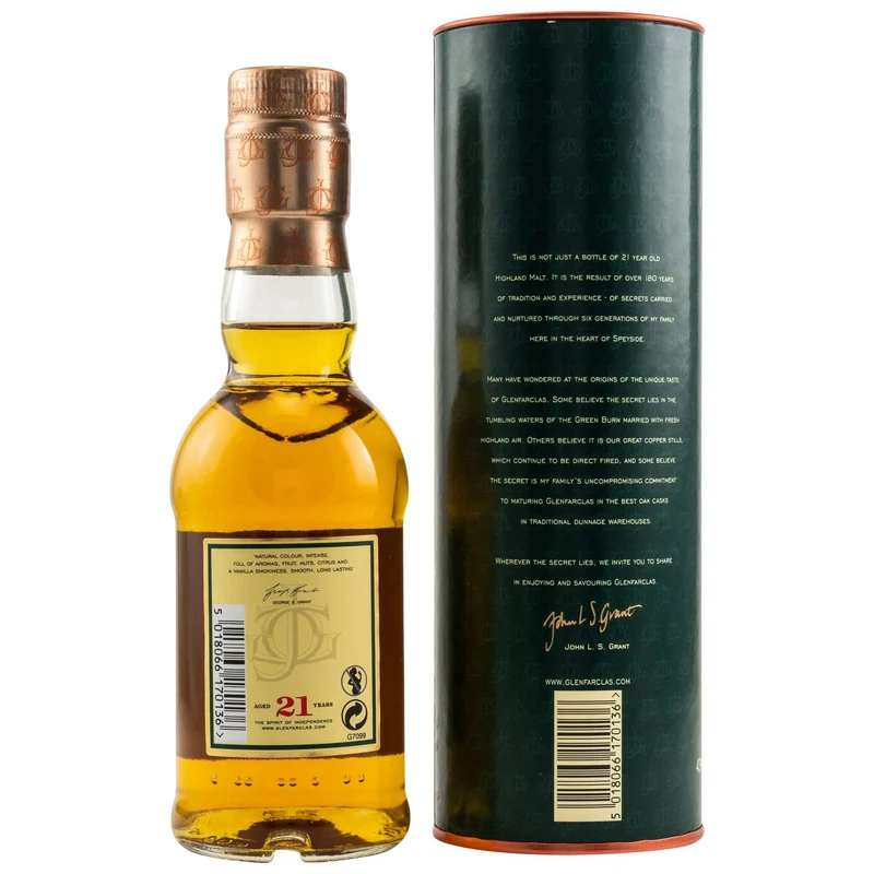 Glenfarclas | 21 Jahre | 0,2l | 43%
