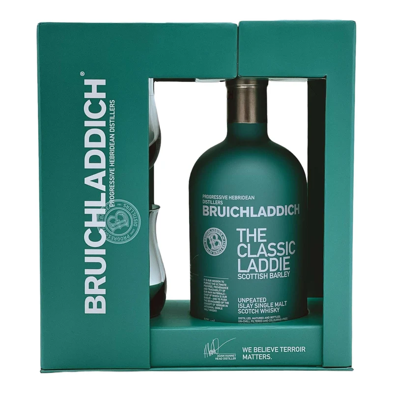 Bruichladdich | The Classic Laddie | Geschenkset mit 2 Gläsern | 50%