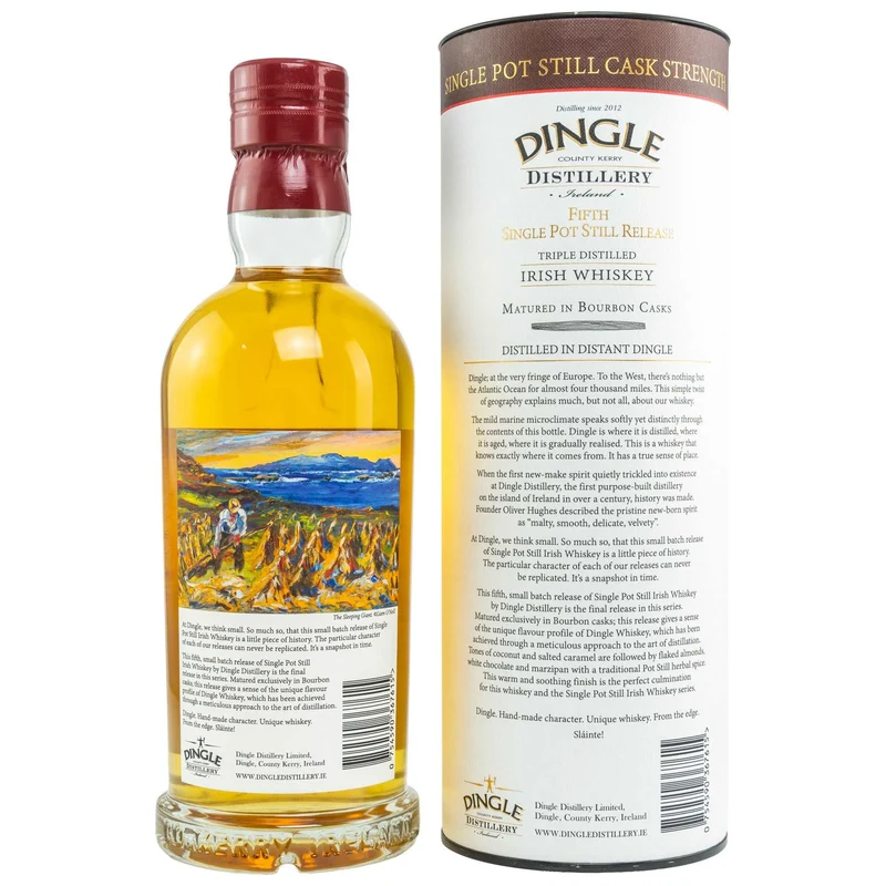 Dingle | Single Pot Still Release | Batch 5 | Tripple Distilled |Irish Whiskey | 59,5%