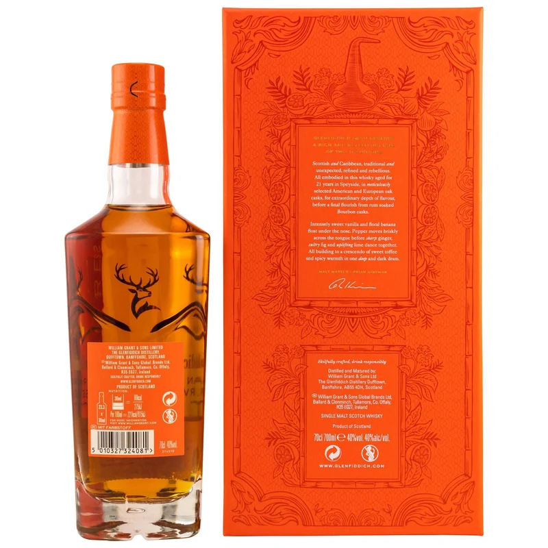 Glenfiddich | 21 Jahre | Gran Reserva | 40%