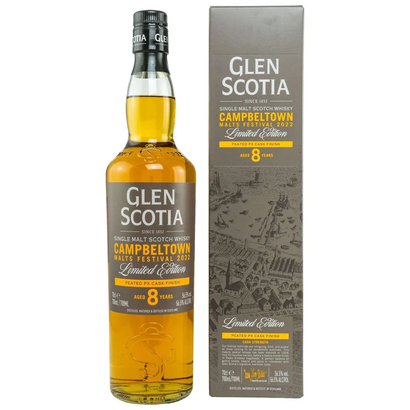 Glen Scotia | 8 Jahre | Campbeltown Malts Festival Edition 2022 | 56,5%