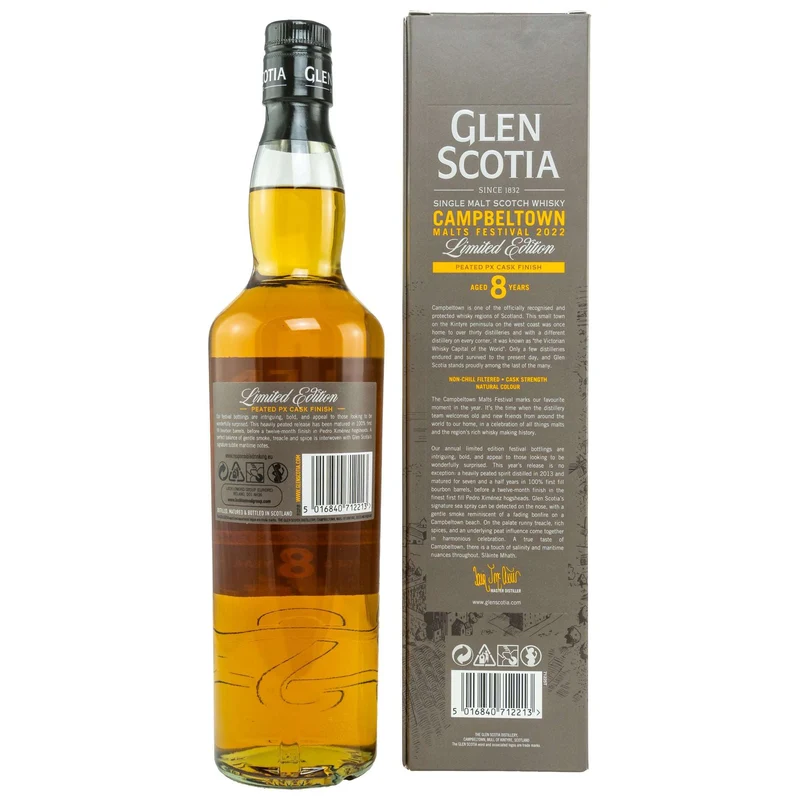 Glen Scotia | 8 Jahre | Campbeltown Malts Festival Edition 2022 | 56,5%