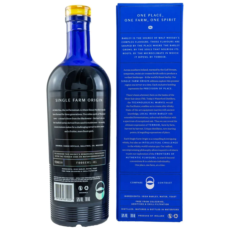 Waterford | Ballyroe 1.1 | Irish Whiskey | 50%