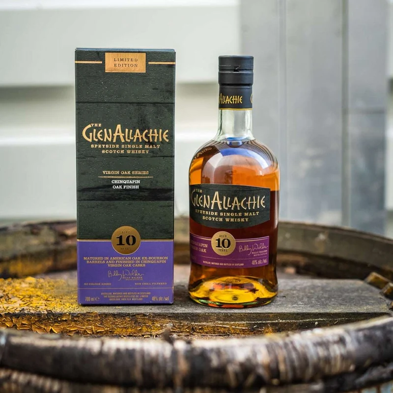 GlenAllachie | 10 Jahre | Chinquapin Oak Finish | Virgin Oak Series | 48%