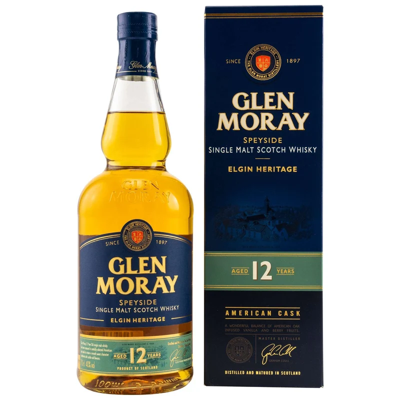 Glen Moray | 12 Jahre | Elgin Heritage | 40%