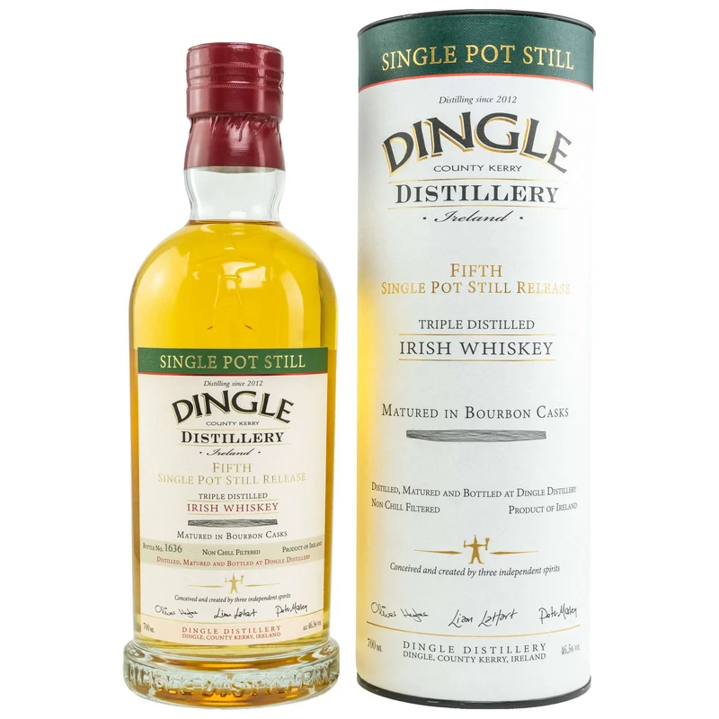 Dingle | Single Pot Still Release | Batch 5 | Tripple Distilled | Irish Whiskey | 46,5%