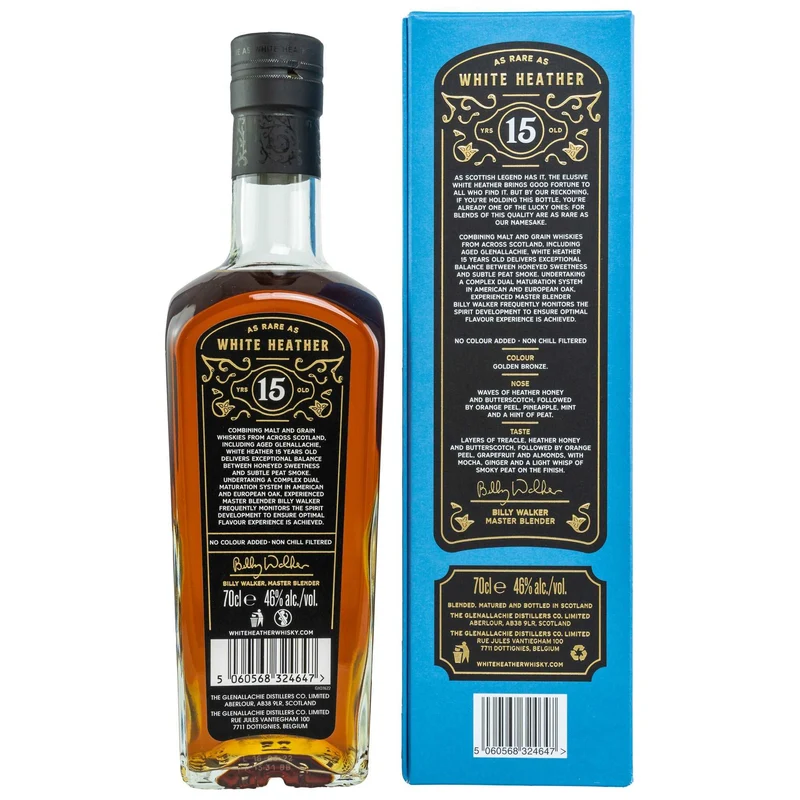 White Heather | 15 Jahre | Blended Scotch Whisky | 48%