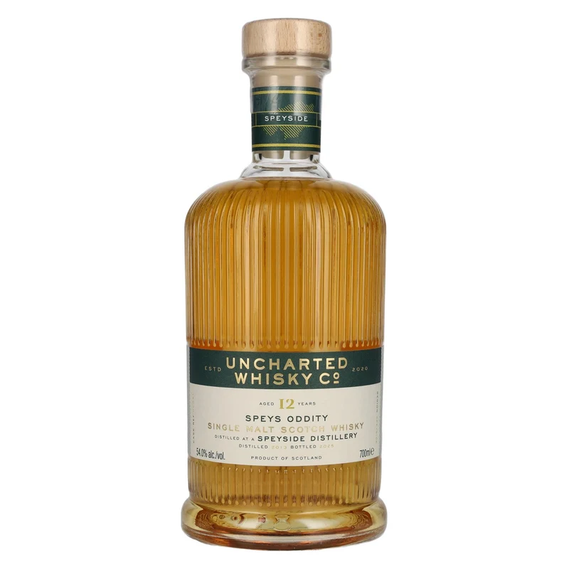 Uncharted Whisky Co 12 Years Old Speys Oddity Single Malt Scotch Whisky 54% Vol. 0,7l