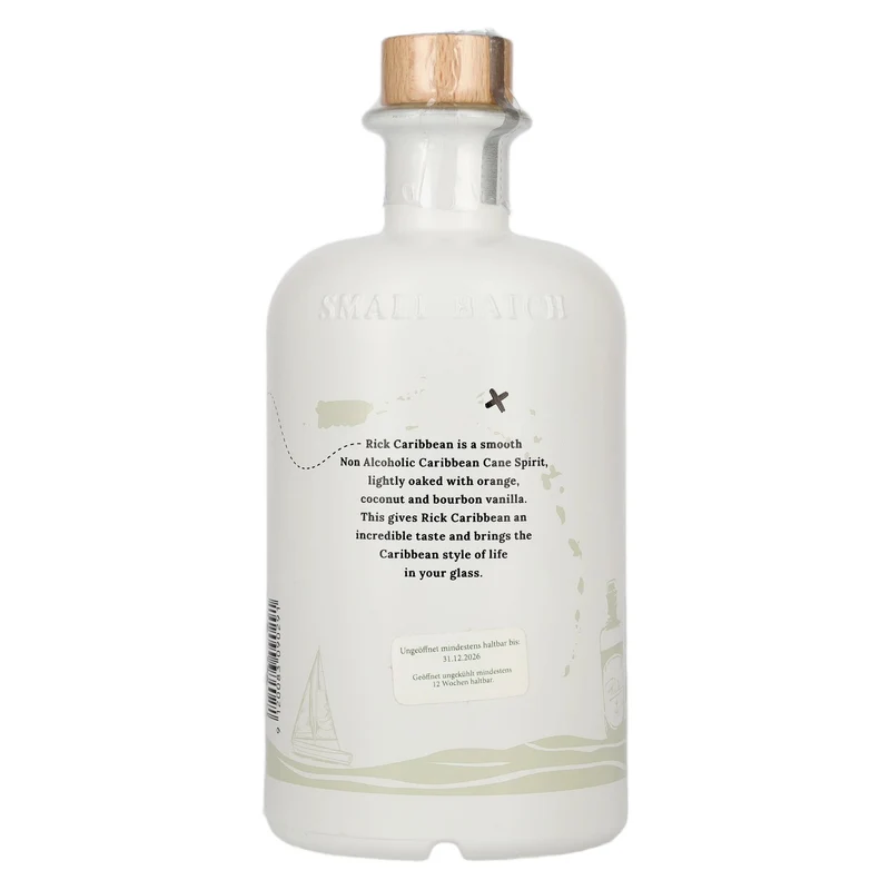 Rick Caribbean White Cane Spirit non alkoholic 0,5l