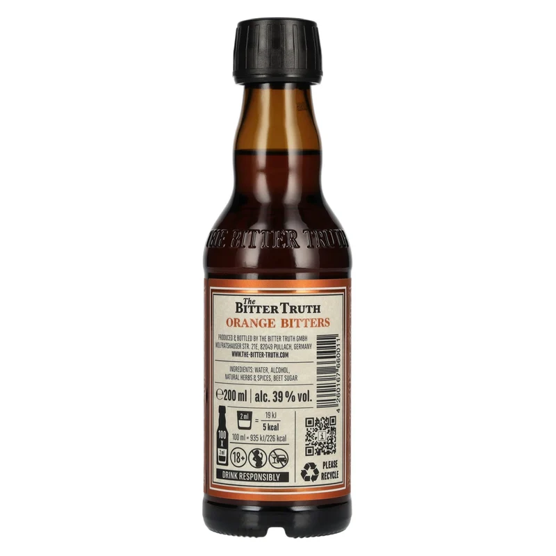 The Bitter Truth Orange Bitters 39% Vol. 0,2l