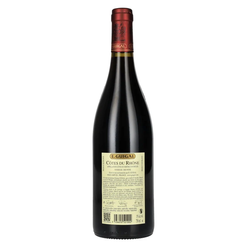 E. Guigal Côtes du Rhone AC 2023 15% Vol. 0,75l