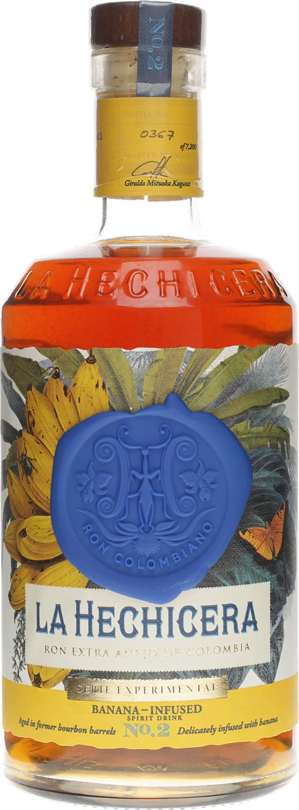 La Hechicera Serie Experimental No.2 Banana - Infused | 41 % | 0,7 L