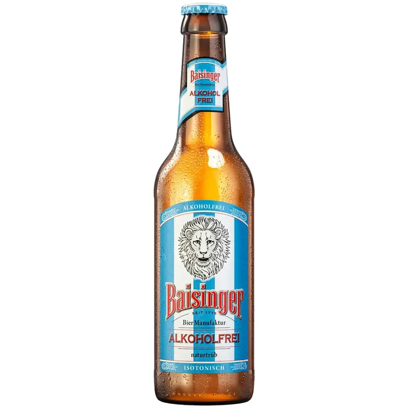 Baisinger Alkoholfrei Naturtrüb 24x 0,33 Liter (MEHRWEG)