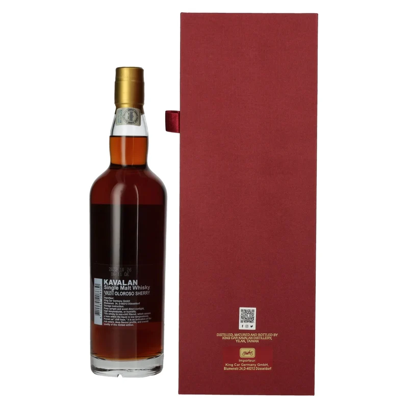 Kavalan SOLIST Single Malt Whisky Oloroso Sherry Cask 59,4% Vol. 0,7l in Geschenkbox