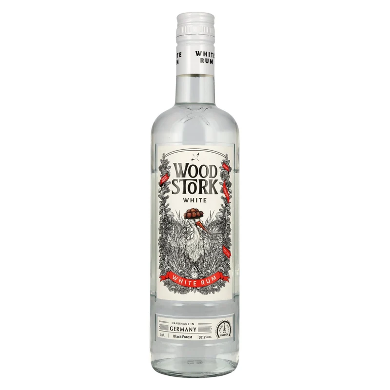 Wood Stork Black Forest White Rum 37,5% Vol. 0,7l