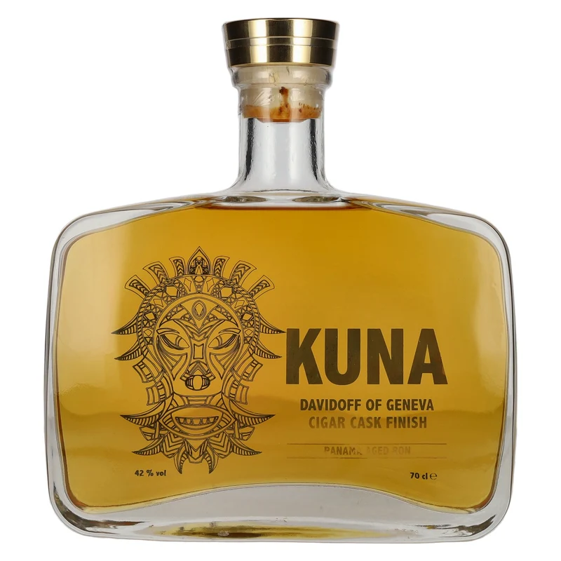 Kuna Panama Aged Ron Davidoff of Geneva Cigar Cask Finish 42% Vol. 0,7l