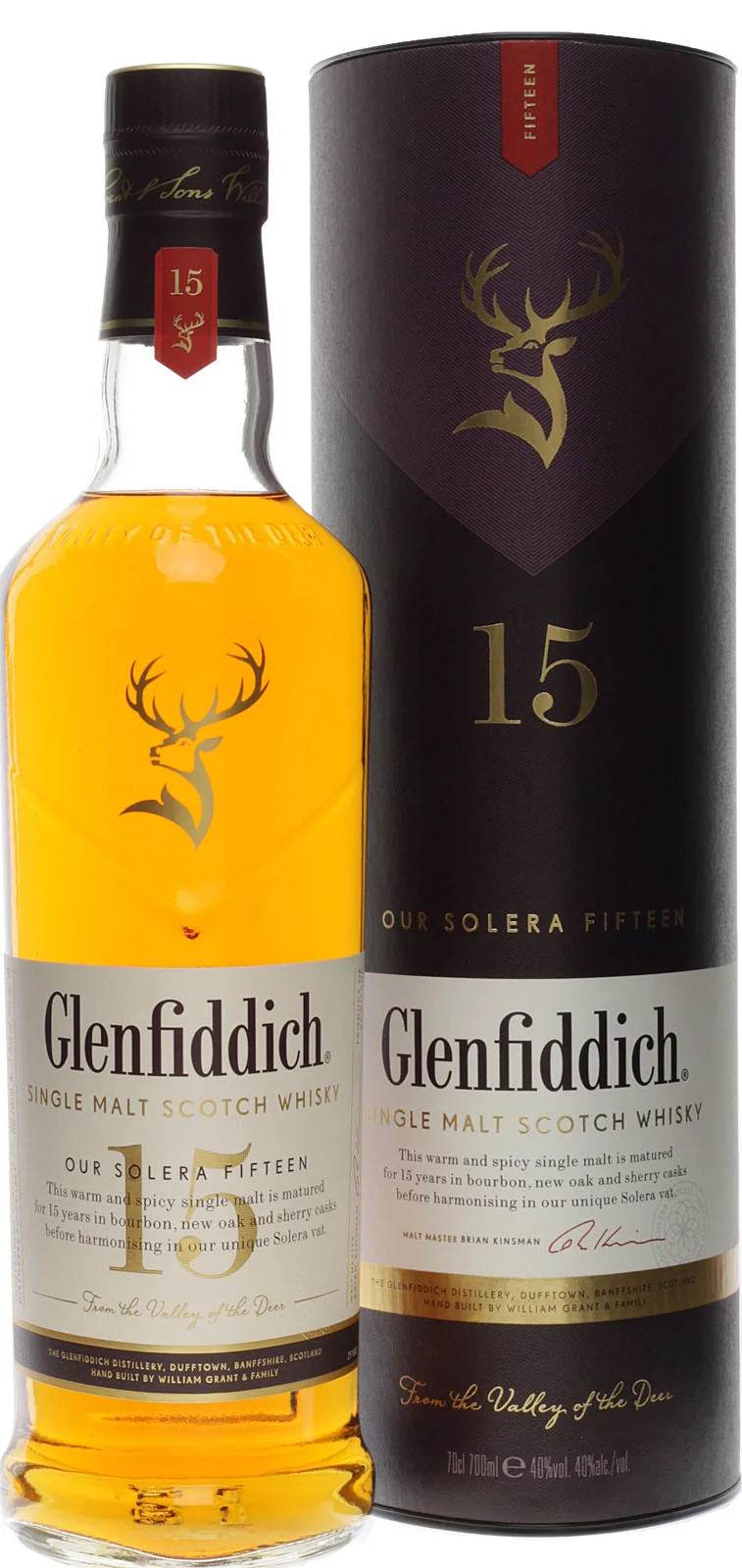 Glenfiddich 15 Jahre Solera Reserve | 40 % | 0,7 L