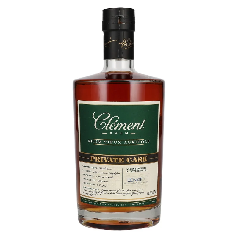 Clément Rhum Vieux Agricole PRIVATE CASK Oloroso 61,1% Vol. 0,7l