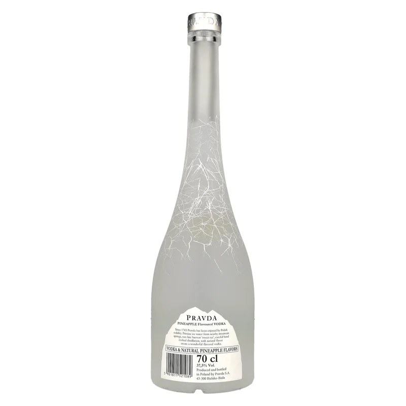 Pravda PINEAPPLE Flavored Vodka 37,5% Vol. 0,7l