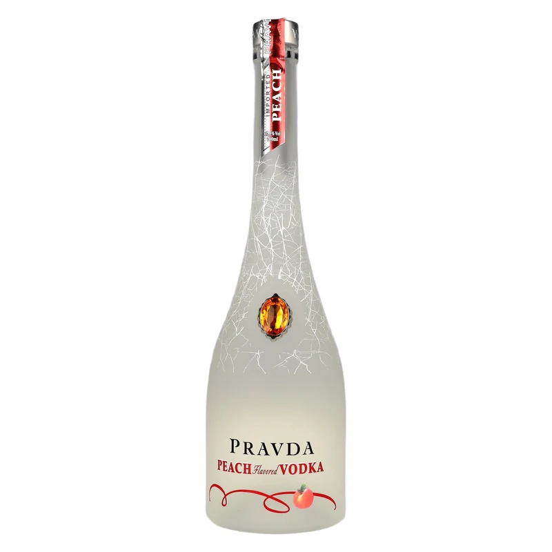 Pravda PEACH Flavored Vodka 37,5% Vol. 0,7l