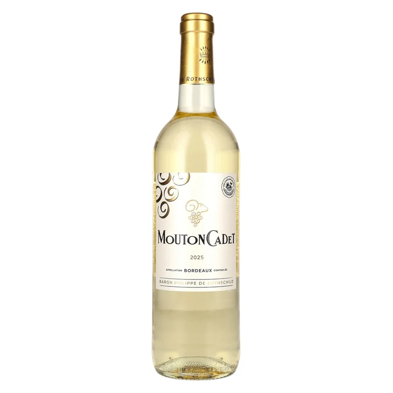 Baron Philippe de Rothschild MOUTON CADET Bordeaux Blanc 2025 12,5% Vol. 0,75l
