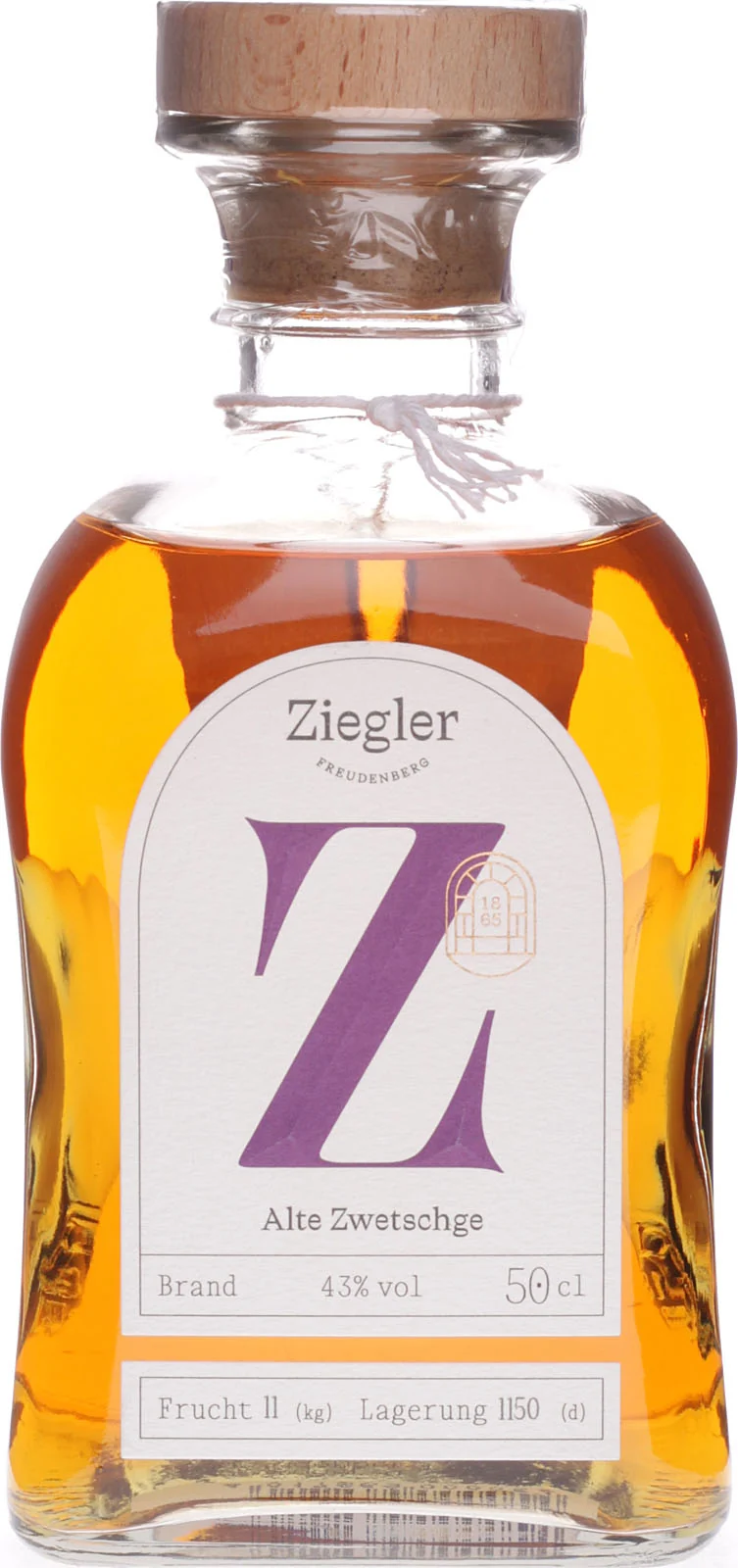 Ziegler Alte Zwetschge Brand | 43 % | 0,5 L
