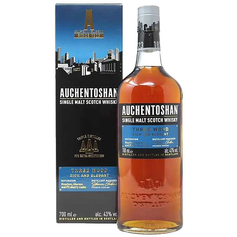 Auchentoshan Three Wood Single Malt | 43 % | 0,7 L